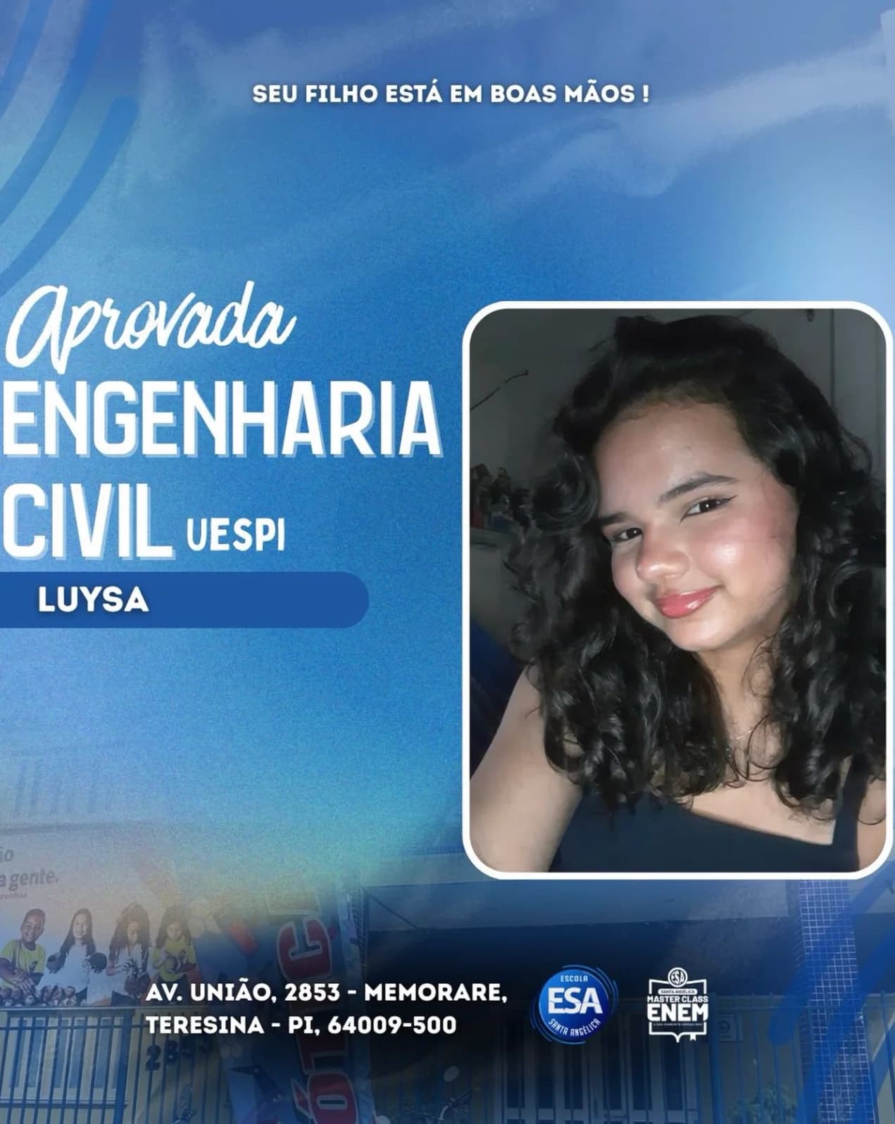 Luysa — Engenharia Civil UESPI